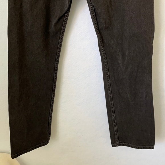 Levi’s 505 Black Regular Fit StraightLeg Jeans - Picture 6 of 11